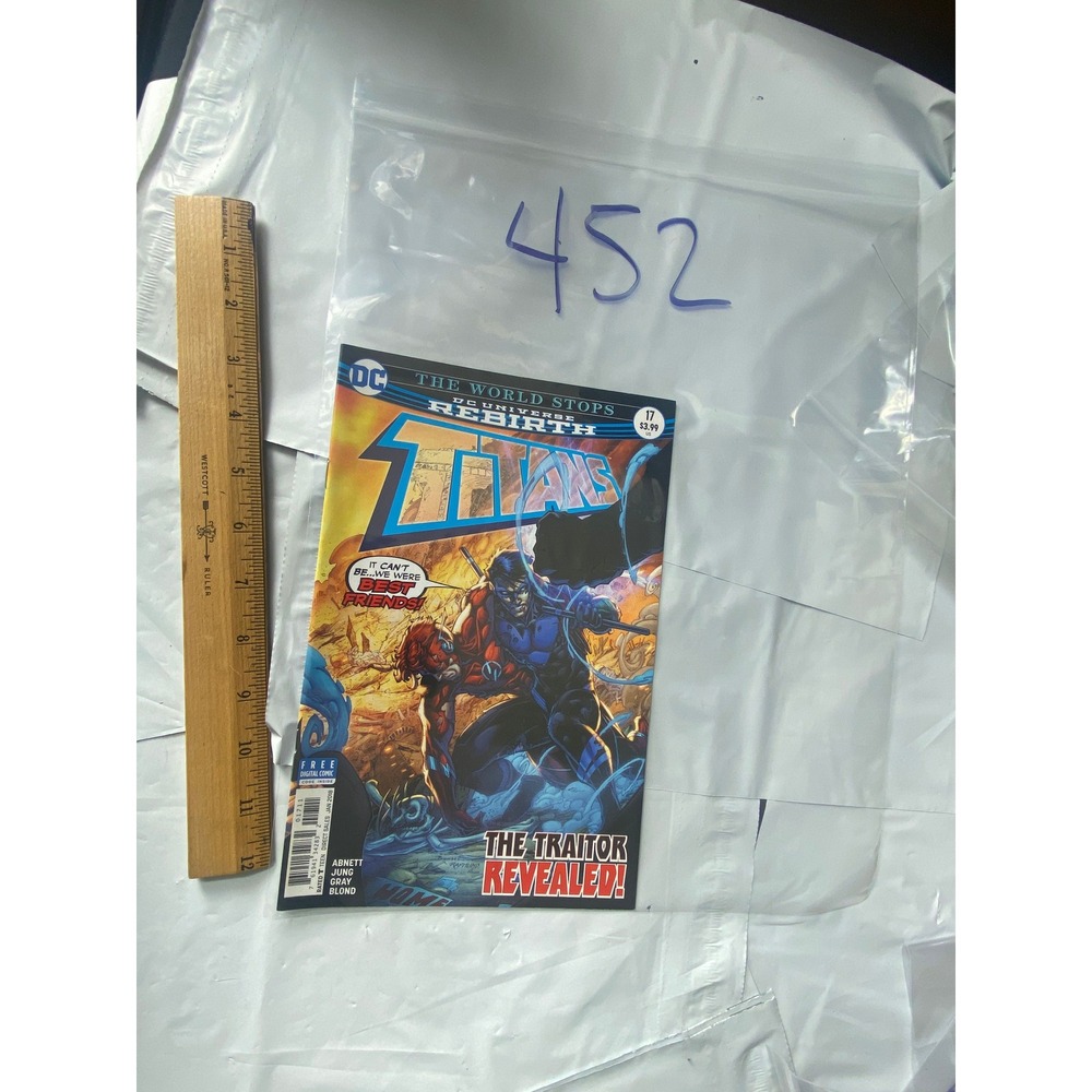 DC Comics‎ Titans The World Stops Rebirth 17 Comic Book
